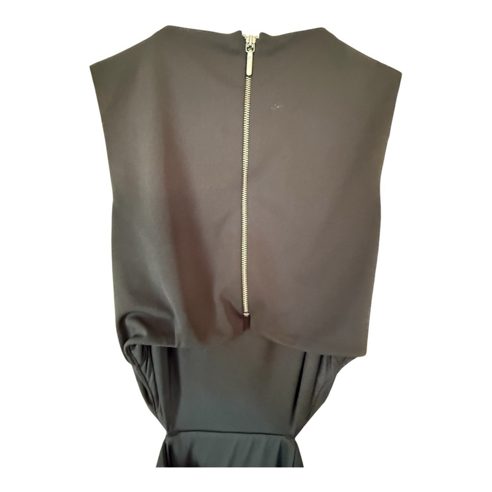 Nicole Miller Black Cut-Out Sleeveless Maxi Gown Evening Dress Size 8 NWT - Picture 9 of 12